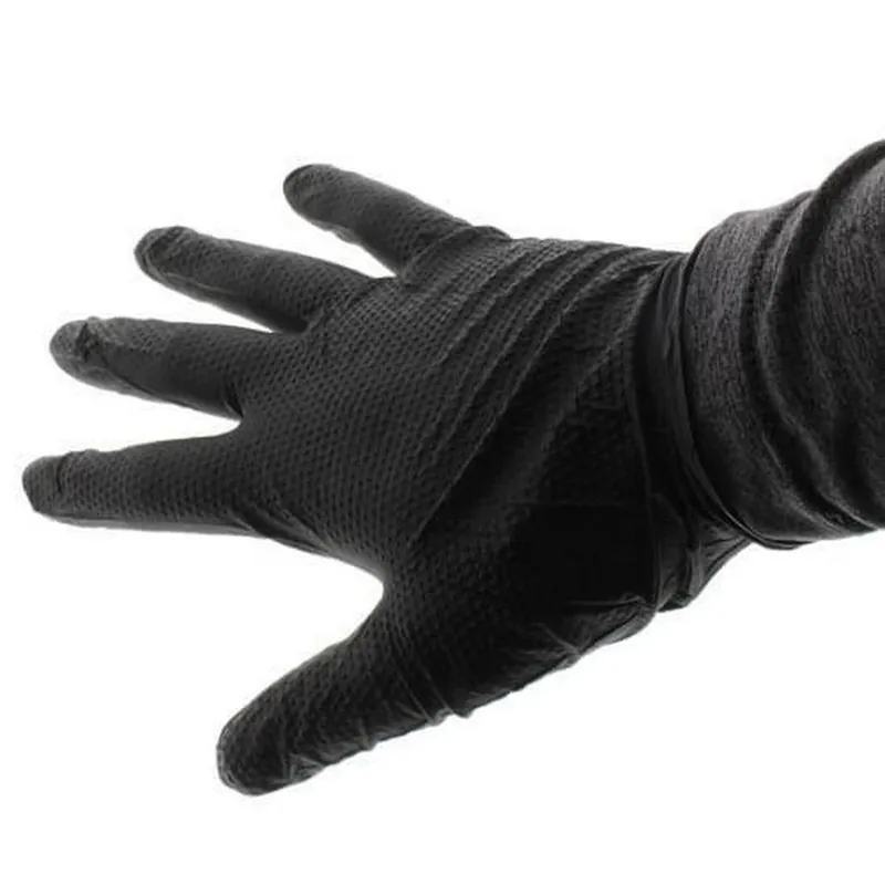 Component Mfg Coporation BLK-130 Size XL Rubber Glove