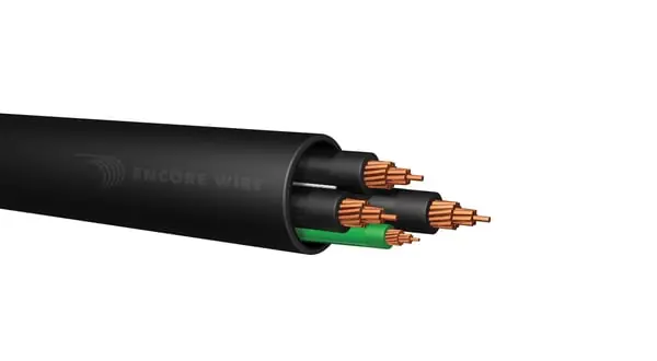 Encore Wire 115331401050 Cu Tray Cable Thhn 4/3 8gg Str 1000reel