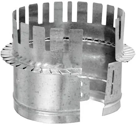 Cody 5254 Finger Saver Collar 4 in Button Lock Connection