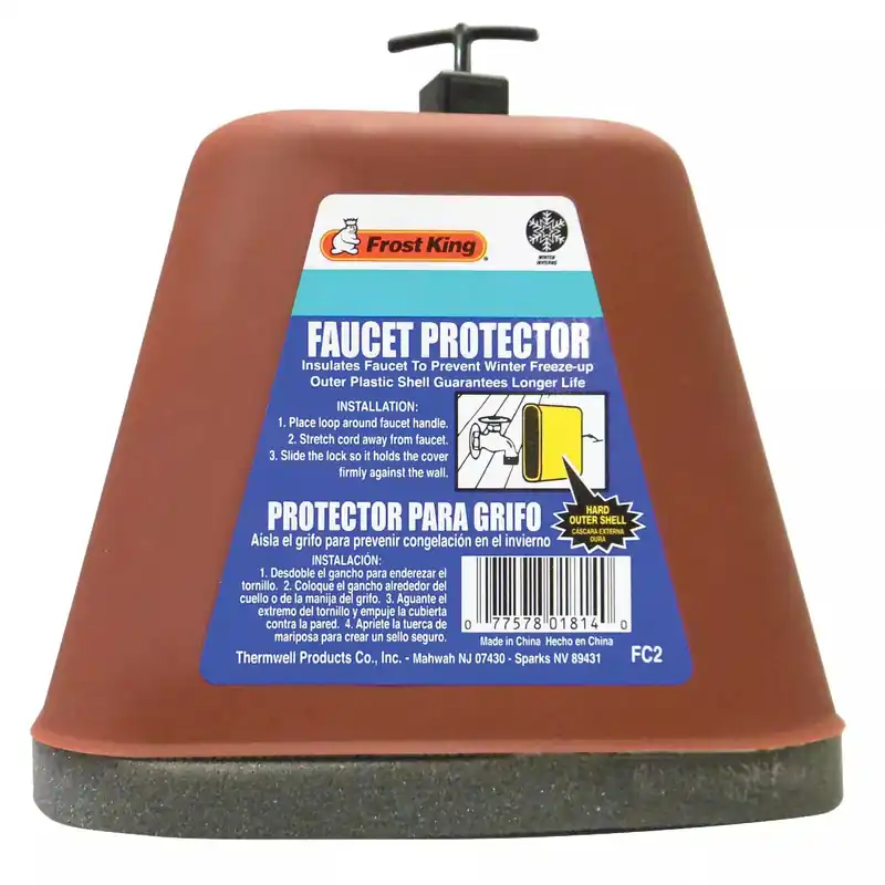 Do It Best 401734 Frost King 7 In. Plastic Outdoor Faucet Protector