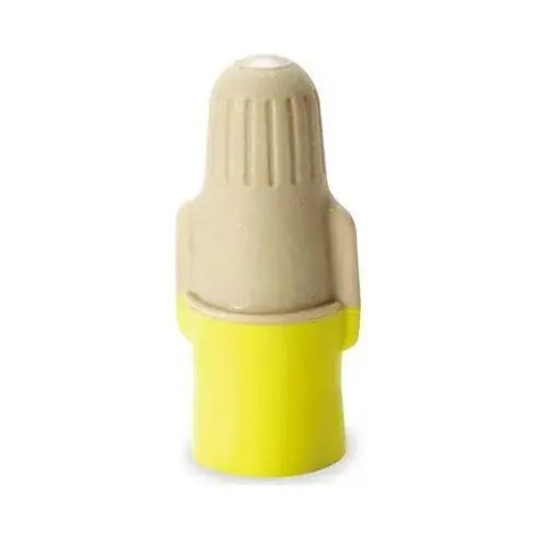 3M 051128-55218 T/Y+pouch Tan / Yellow Wire Connector 100 per box
