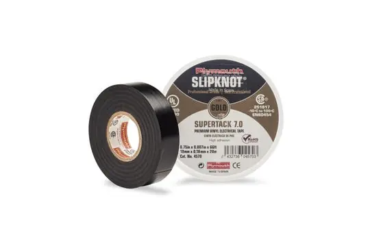 Plymouth 4570 Slipknot Gold 7.0 7.0 mil Vinyl Electrical Tape
