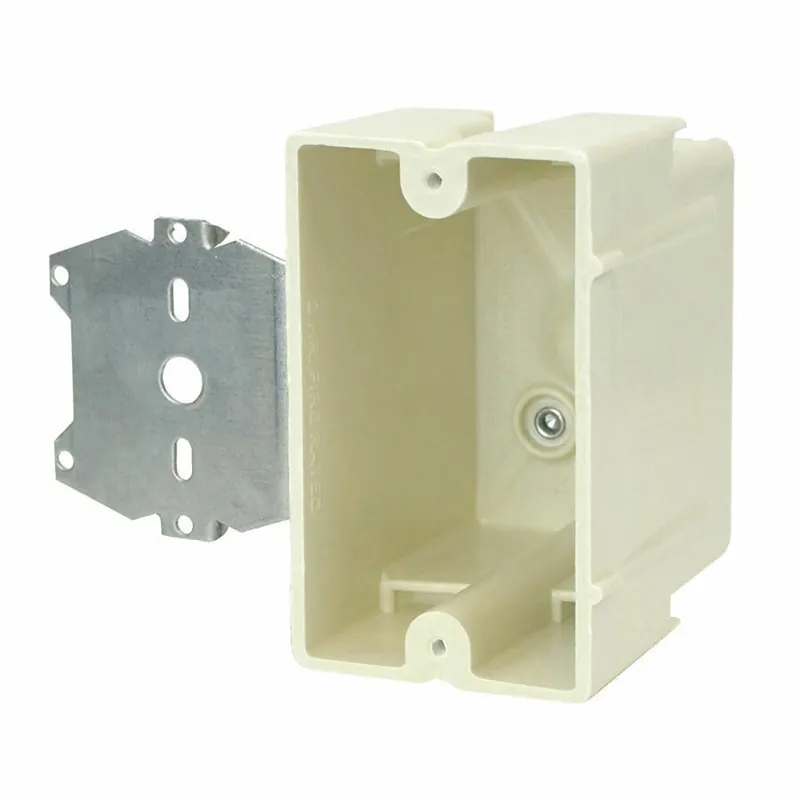 Allied Moulded Products 1096-Z4 18 CI 1G Device Box 1/2 In Offset