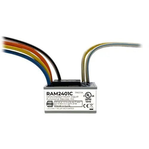 Functional Devices RAM2401C Encapsulated Control Relay 10 Amp SPDT with 24 VAC/DC/120 VAC Coil
