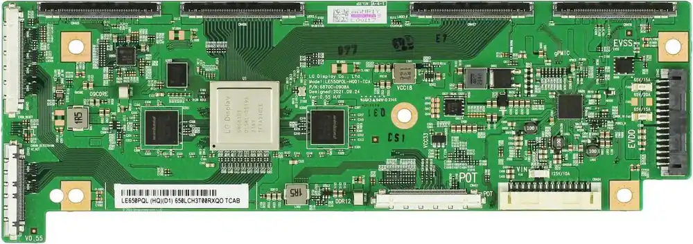 Lg 6871L-6894A T-Con LE650PQL, OLED65C2PUA, OLED65C3AUA