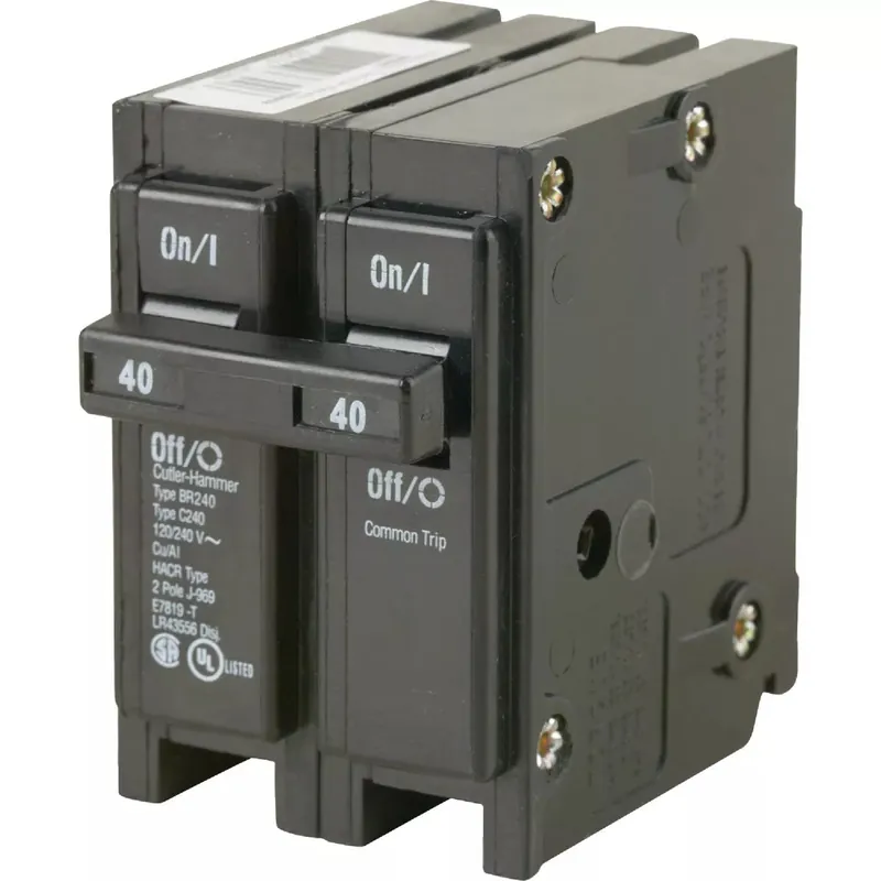 Do It Best 518461 Eaton BR 40A Double-Pole Standard Trip Circuit Breaker