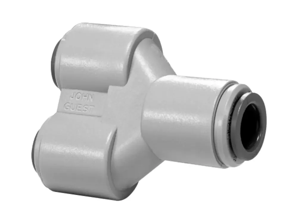 John Guest PI2312S-US Two Way Divider 3/8 inches (Pack of 10)
