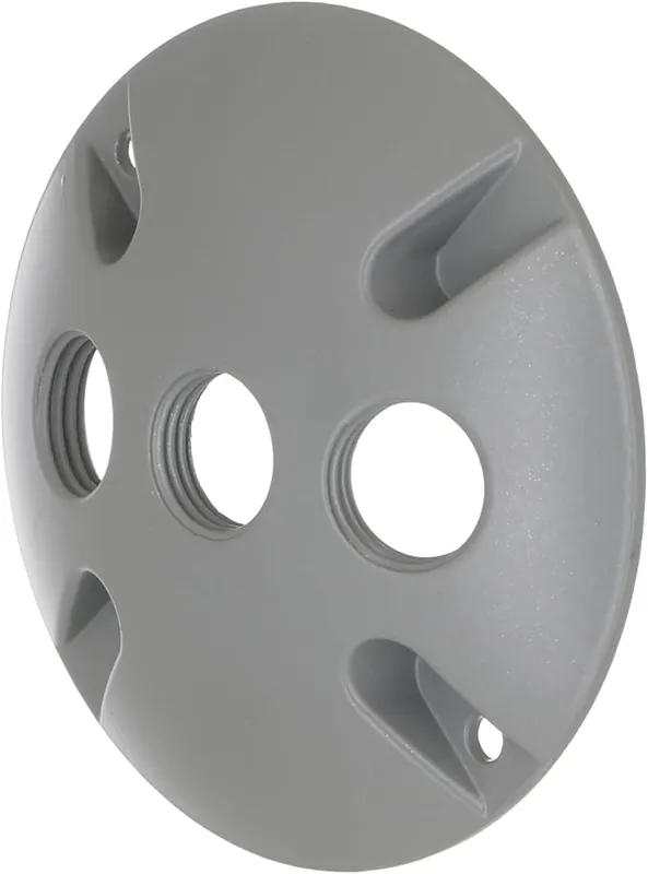 Hubbell Electric 5197-0 weatherproof cluster cover 4-1/8 in Dia