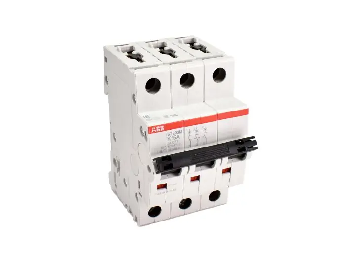 Abb ST203M-K15 Mini Breaker, S200, 3 Pole, Trip K 15 Amp
