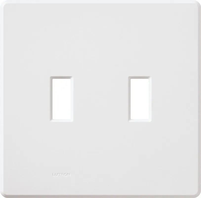 Lutron FW-2-WH Fassada 2-Gang Wall Plate