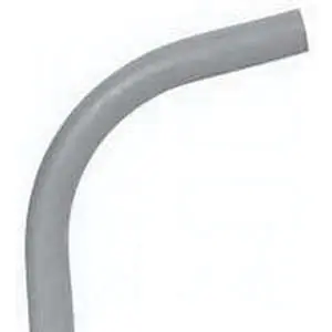 Kraloy 78626 Schedule-80 PVC Standard Radius 90-Degree Conduit Elbow 2-1/2-Inch