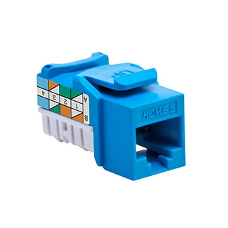 Leviton 61HOM-RL6 Home Snap-In Jack T568A/B Wiring