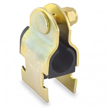 Zenith 2504GG Strut Clamp With Cushion 1/2 in, 50 lb Load, 5/8 in OD