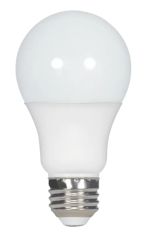 Satco S9831 A19 LED 3000K 220°