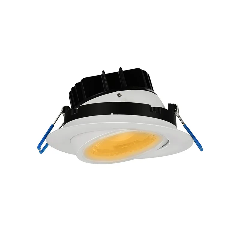 Lotus Led LL4G-30K-WH 4 inches Eyeball Gimbal LED Downlight - 11W - 3000K - 1,000 Lumens - 120V