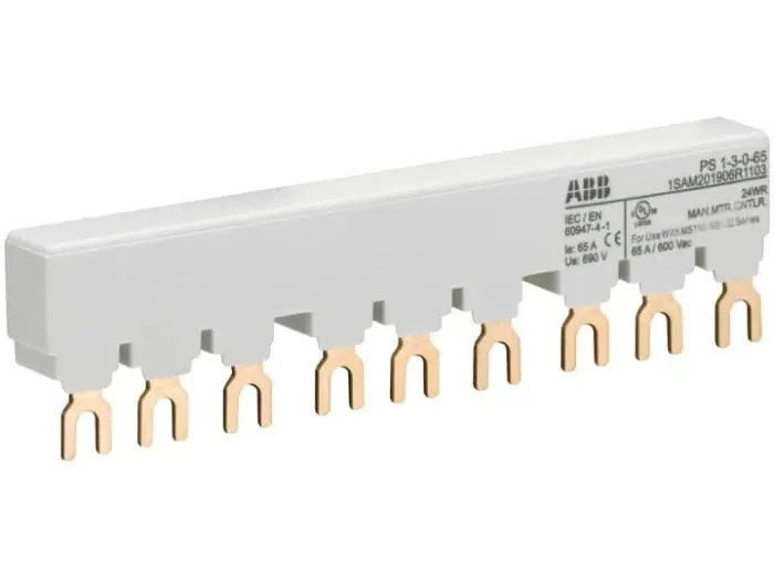 Abb PS1-3-0-65 65 amp 3-phase busbar 3 positions