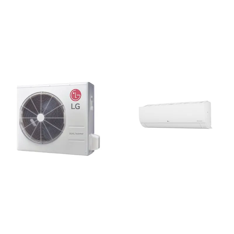 LG Single-Zone LSU243HLV3+LSN243HLV3 - 22K BTU Wall Mounted Heat Pump System - R-410A