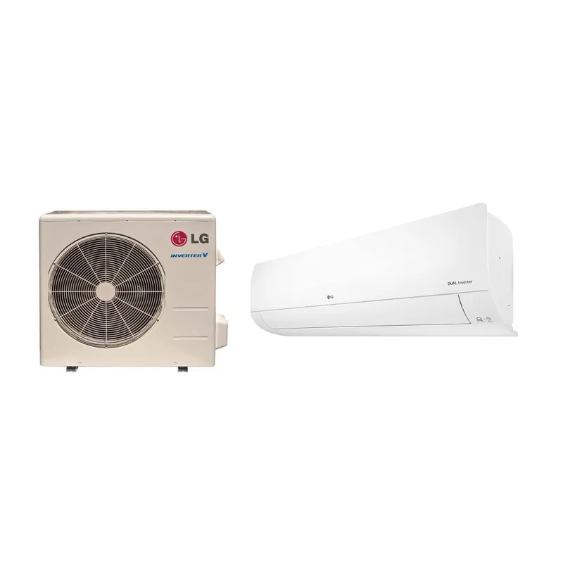 LG Single-Zone LSU090HSV5+LSN090HSV5 - 9K BTU Wall Mounted Heat Pump System - R-410A
