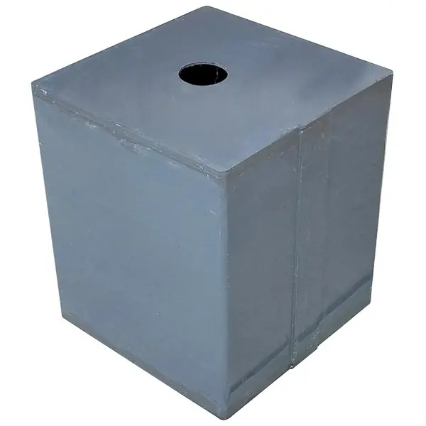 General Plastics GP2088 P2088 20 in x 18 in x 18 in Straight Plenum With Cap