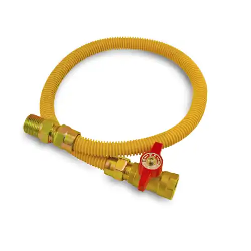 Rectorseal SGC38ODS1C12 Gas Connector 1/4 inches x 12 inches