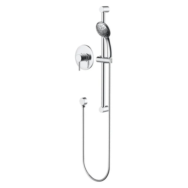 Compass Manufacturing 192-6818 Casmir Hand-Held Shower Faucet with Slide Bar