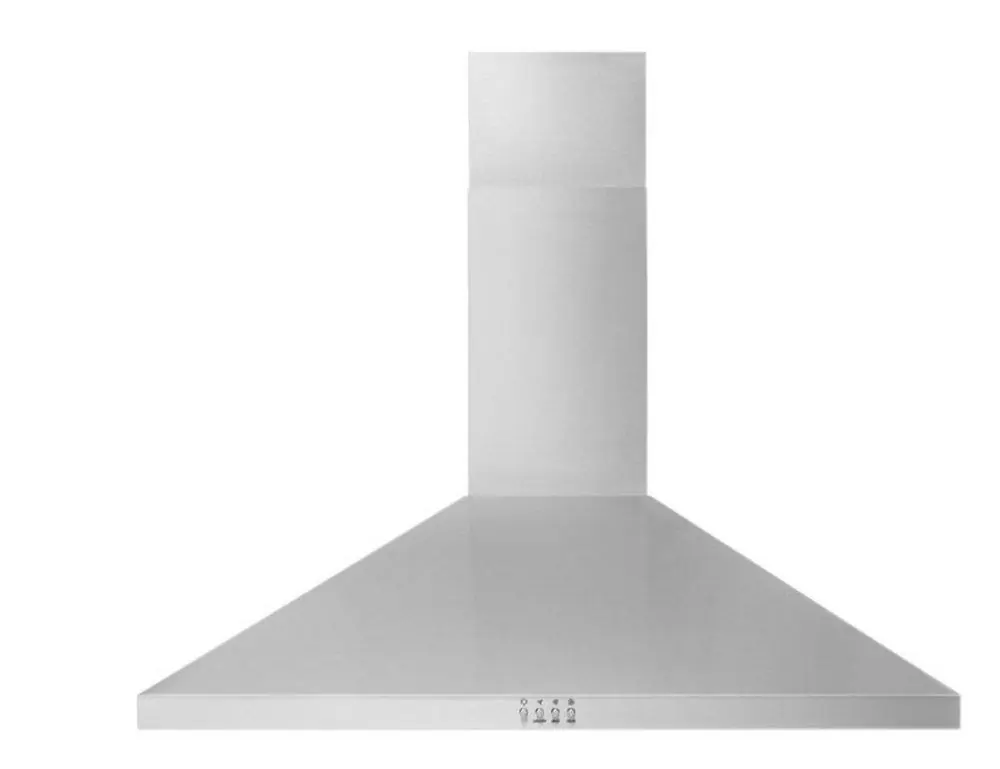 Whirlpool WVW53UC6LS 36 in. 400 cfm Canopy Round Ducted Hood in Stainless Steel