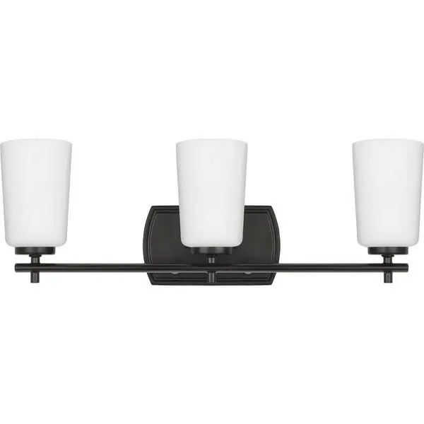 Progress Lighting P300467-31M Adley Collection 23 in. 3-Light Bath Vanity Light