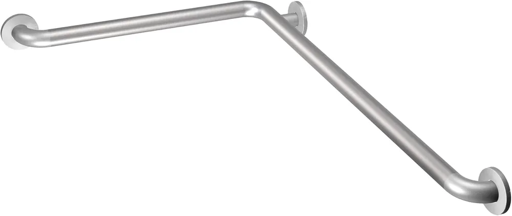 Moen 8992 Home Care Safety L-Shaped Bathroom Grab Bar 16 x 32-Inch