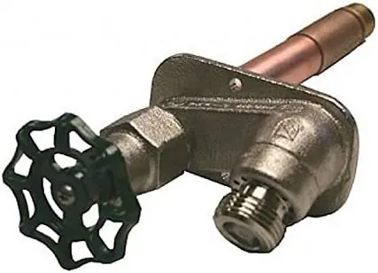 Prier C-434X06 Wall Hydrant 1/2 inches Pex x 6 inches L Heavy Duty Self-Draining Anti-Siphon