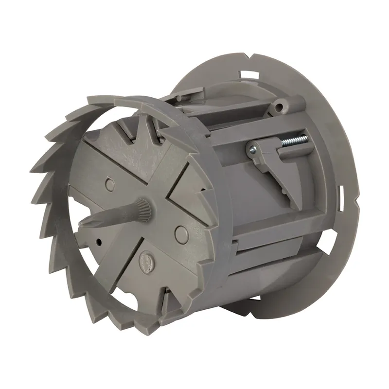 Southwire MSBST250 Smart, Shark Tooth Integrated Fixture and Ceiling Electrical Box w/Hole Saw, Supports 6 lb