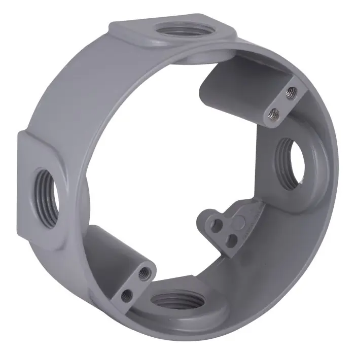 Hubbell Electric 5363-0 4-Outlet Weatherproof Extension Adapter 1-5/8 in D