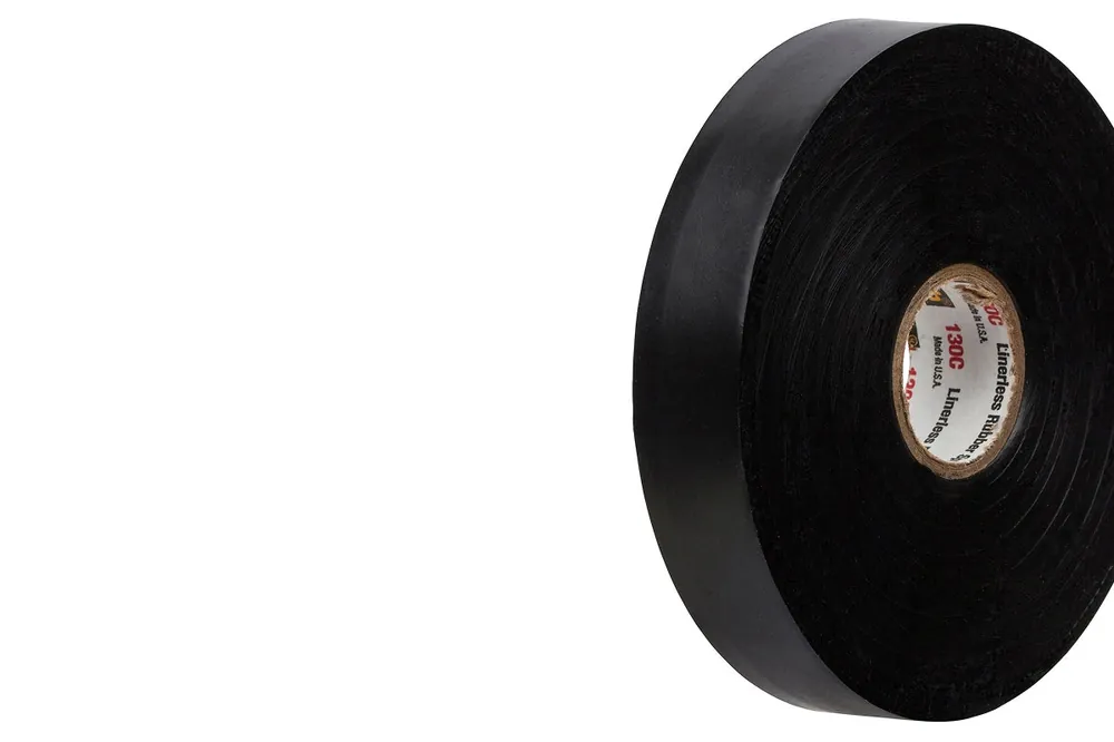 3M 130C Scotch Linerless Rubber Splicing Tape 1 inch x 30 ft