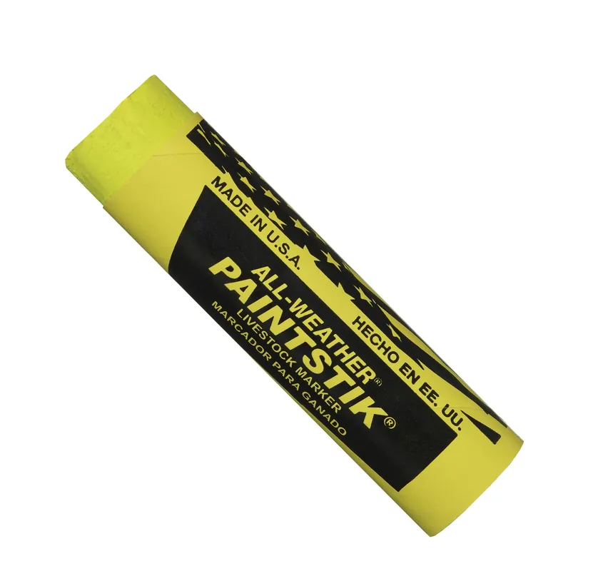 All-Weather 61011 Paintstik Livestock Marker 1 in dia, 4 in L (Pack of 12)