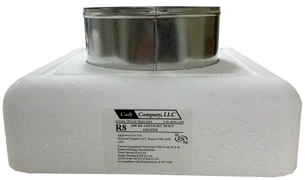 Cody 608PR810108 Insulated Register Box 10 in L x 10 in W