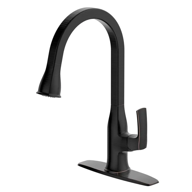 Compass Manufacturing 192-6415 Cardania Single Handle Kitchen Faucet