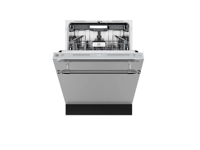 Bertazzoni DW24T3IXV 24 inch Dishwasher Tall Tub with Stainless Steel Panel and Bar Handle, 15 place settings, 42 dB, 6 wash cycles