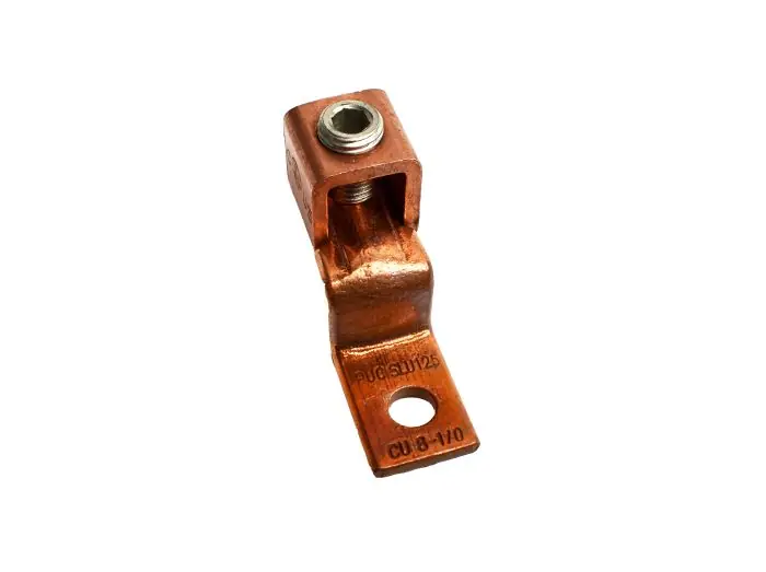 Penn-Union SLU-125 Type SLU Single Collar Mechanical Terminal Lug 8 to 1/0 AWG