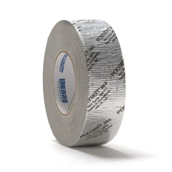Polyken 252 Professional Grade Metalized Duct Tape 11 mil
