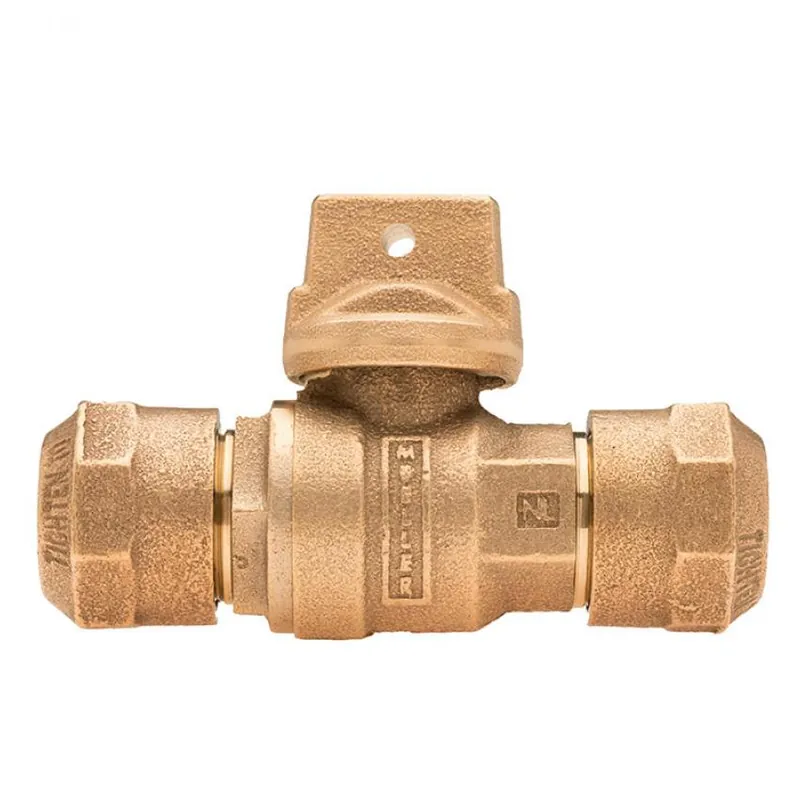 Mueller Valve B-25219N 300 Ball Curb Valve 3/4 in Nominal