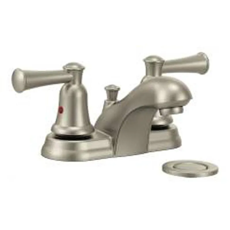 Cleveland Faucets CA41211BN Capstone Centerset Bathroom Faucet with 50/50 Pop-Up Drain