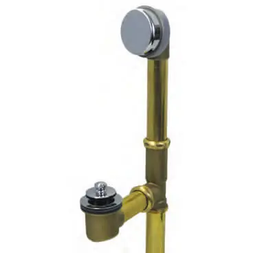 Watco 592-LT-BRS-CP Innovator 592 slip joint complete bath waste