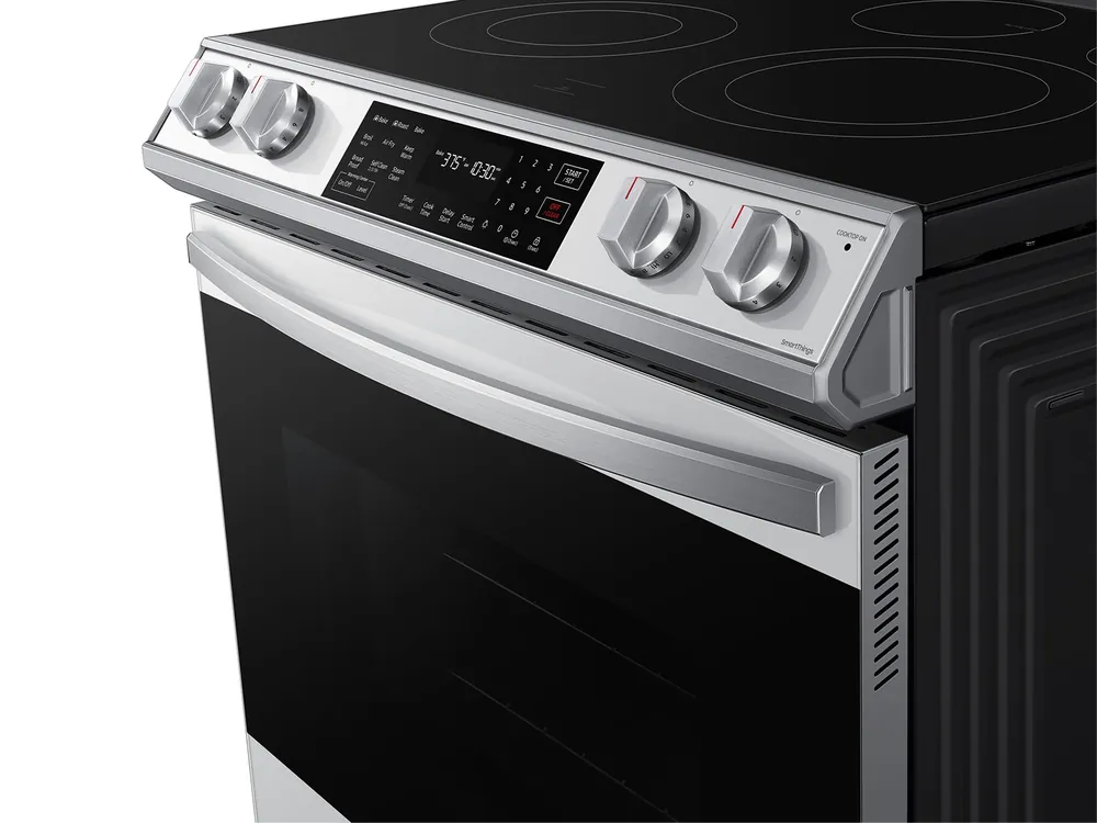 Samsung NE63CB831512AA Bespoke 6.3 cu. ft. Smart Slide-in Electric Range with Air Fry & Convection