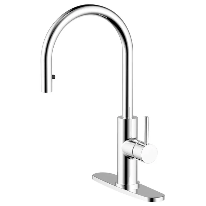 Compass Manufacturing 192-6483 Casmir Single Handle Kitchen Faucet