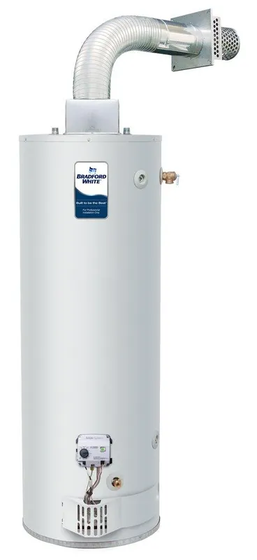 Bradford White RG2DV40S6NFLX 40 Gallon Defender Safety System Direct Vent Energy Saver Residential Water Heater (Nat Gas)