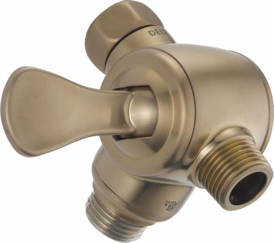 Delta Faucet U4929-CZ-PK Universal Showering 1/2 x 3-3/4 in. Shower Arm Diverter