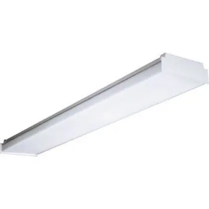 Columbia Lighting AWN2-217-EU Wrap Around Light Fixture T8 120 to 277V 24 in. L 2 Lamp Electronic Instant Start