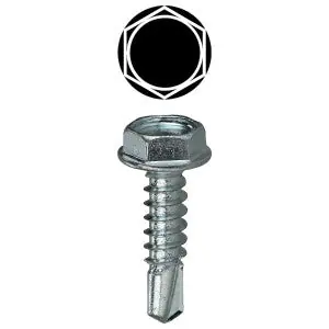 Lh Dottie TEKHW834TP1K #8 x 3/4 feet' Hex Washer Head Self Drilling Screw (1000pc Tuff Pail)