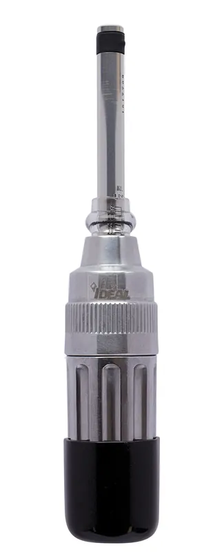 Ideal Industries 35-936 Torque Screwdriver, Adjustable, 1/4 inches Hex Drive
