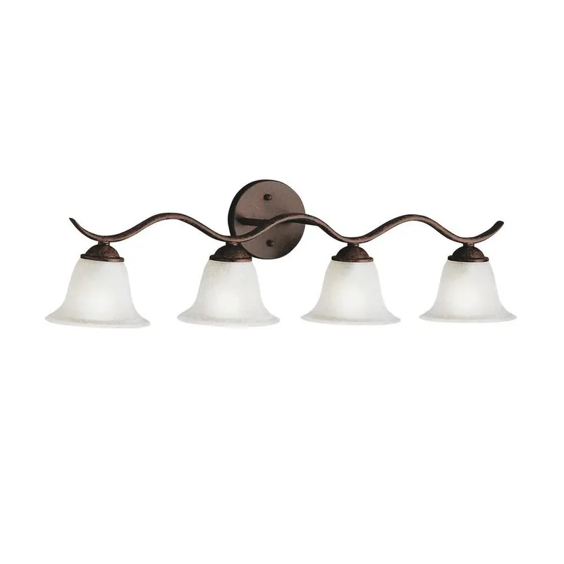 Kichler Lighting 6324TZ Dover 100 W 4-Bulb Medium Strip Light