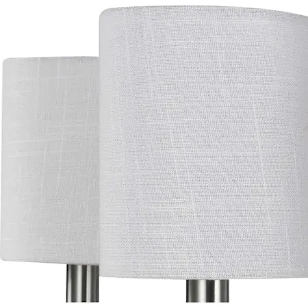 Progress Lighting P400227-009 Bonita Collection Six-Light Brushed Nickel Foyer Chandelier